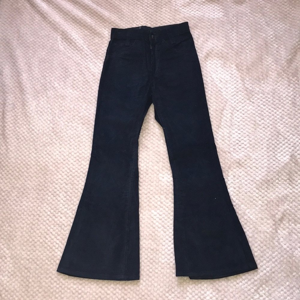 Vintage 70s Kids Levi's Corduroy big bell bottom